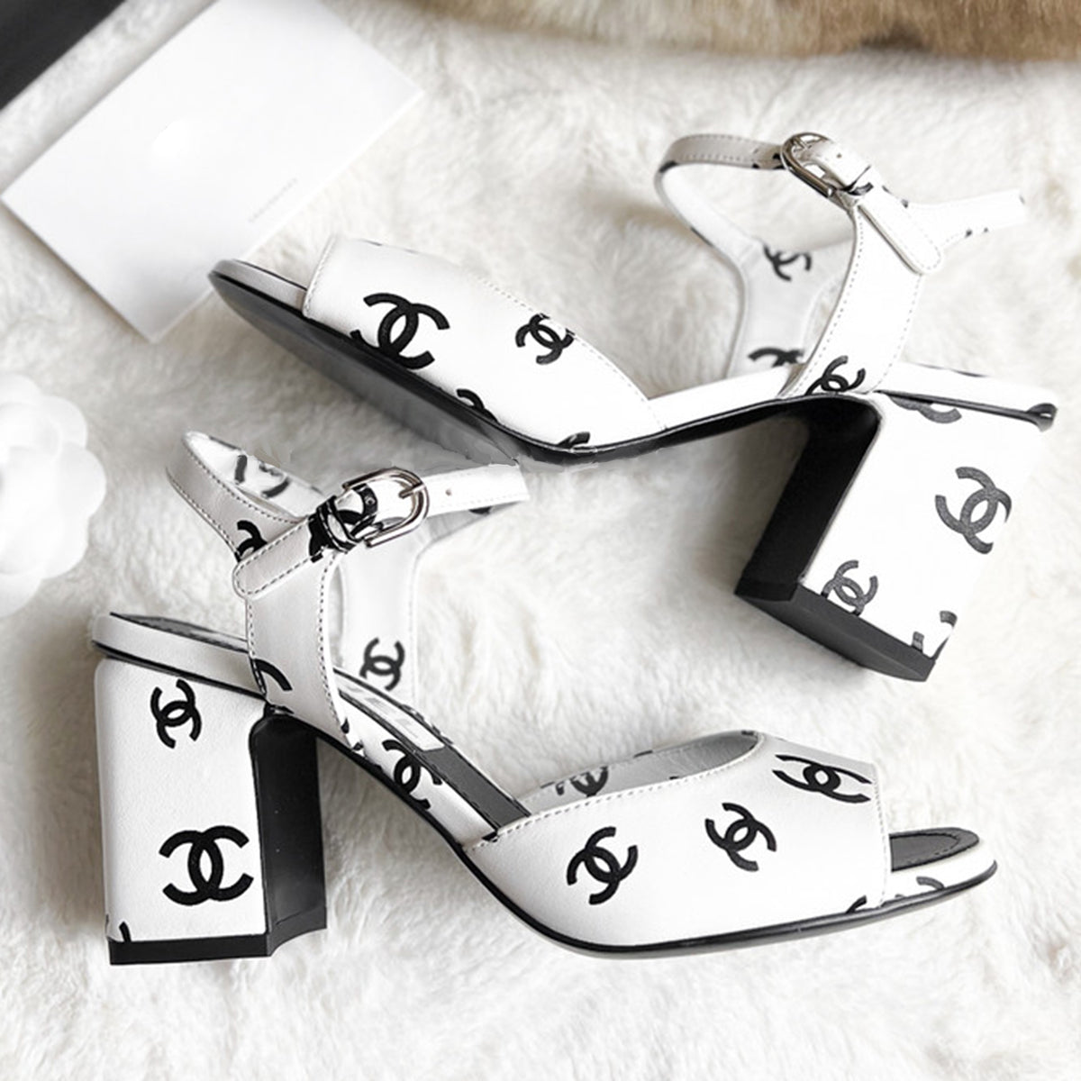 Popular French Fish Mouth Soft Sole High Heels PD10041036