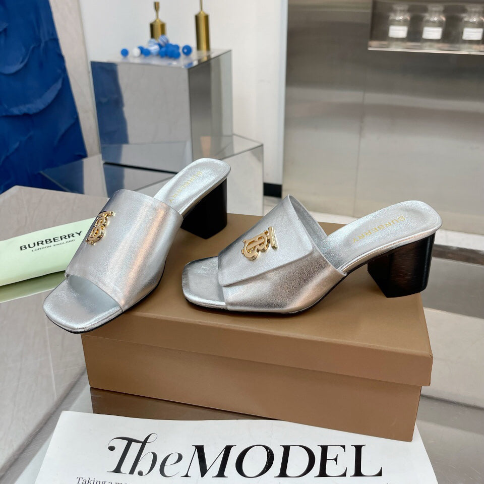 Thick heel sandals slippers 1824041117