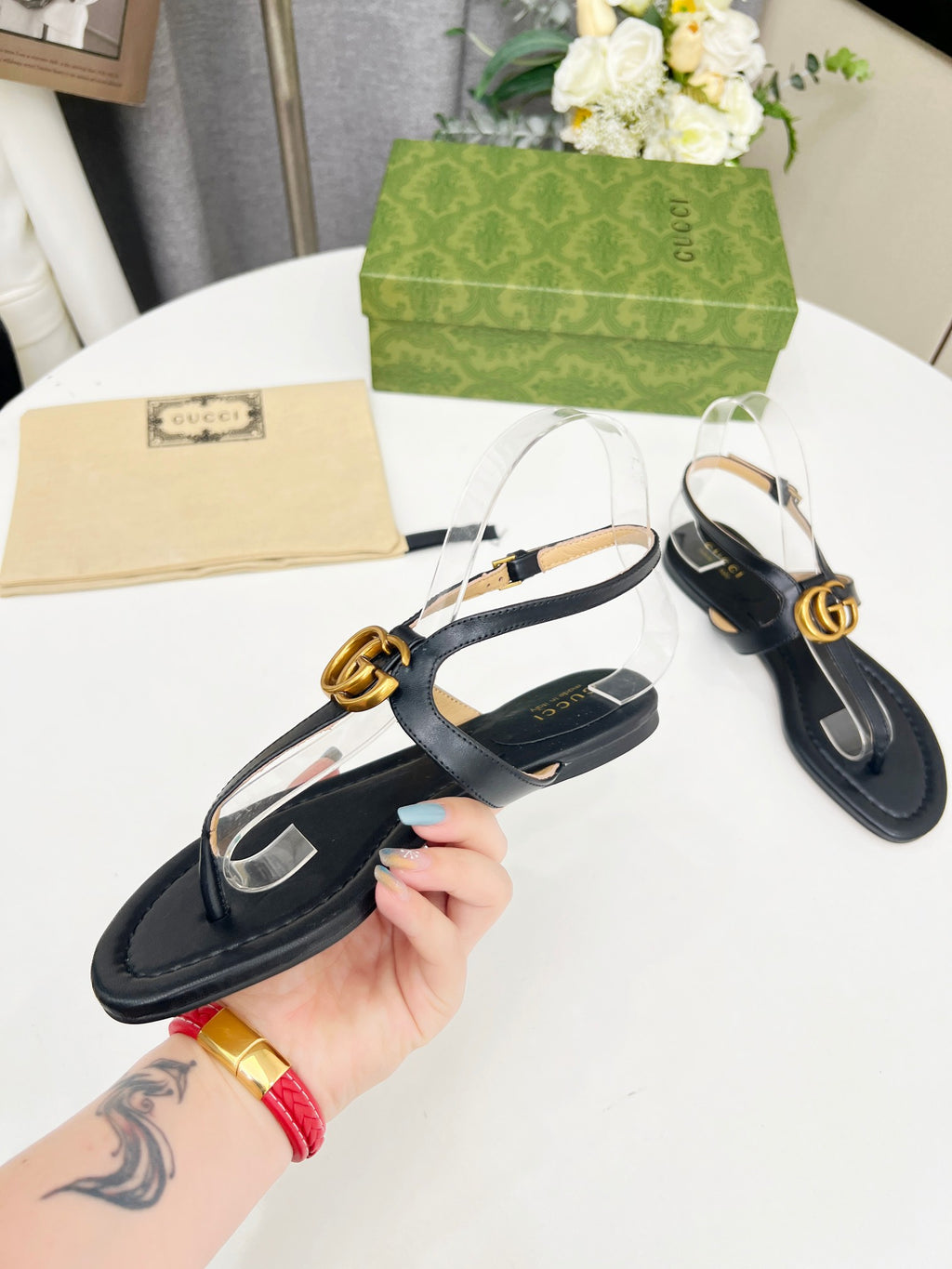Gucc1 top fashion sandals 0724030801