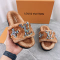 Women New Wool Slippers 1025102719