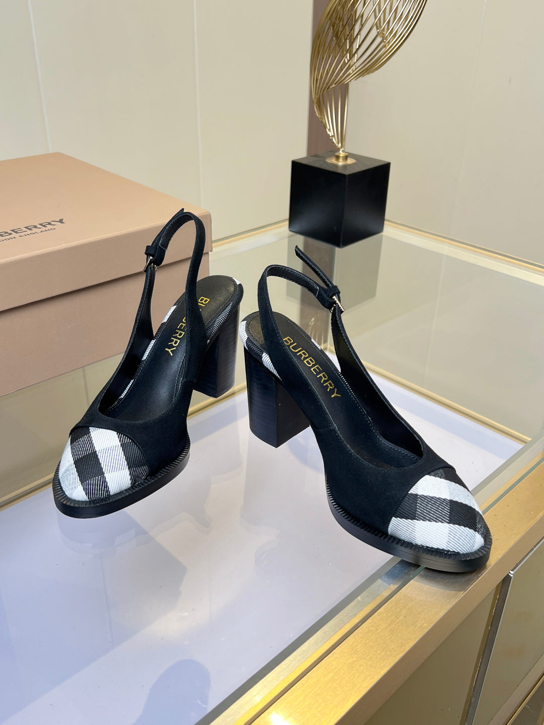BBR classic fashion block heel sandals high heels 0725031401
