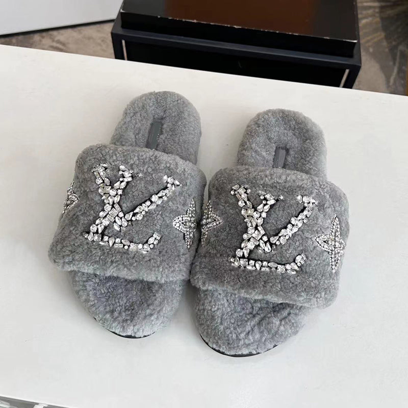 Fashion new wool slippers XC1023101627