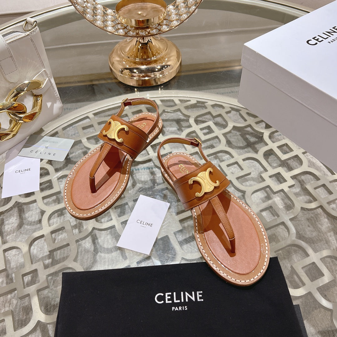 CLE 24ss leather beach sandals 0724082005