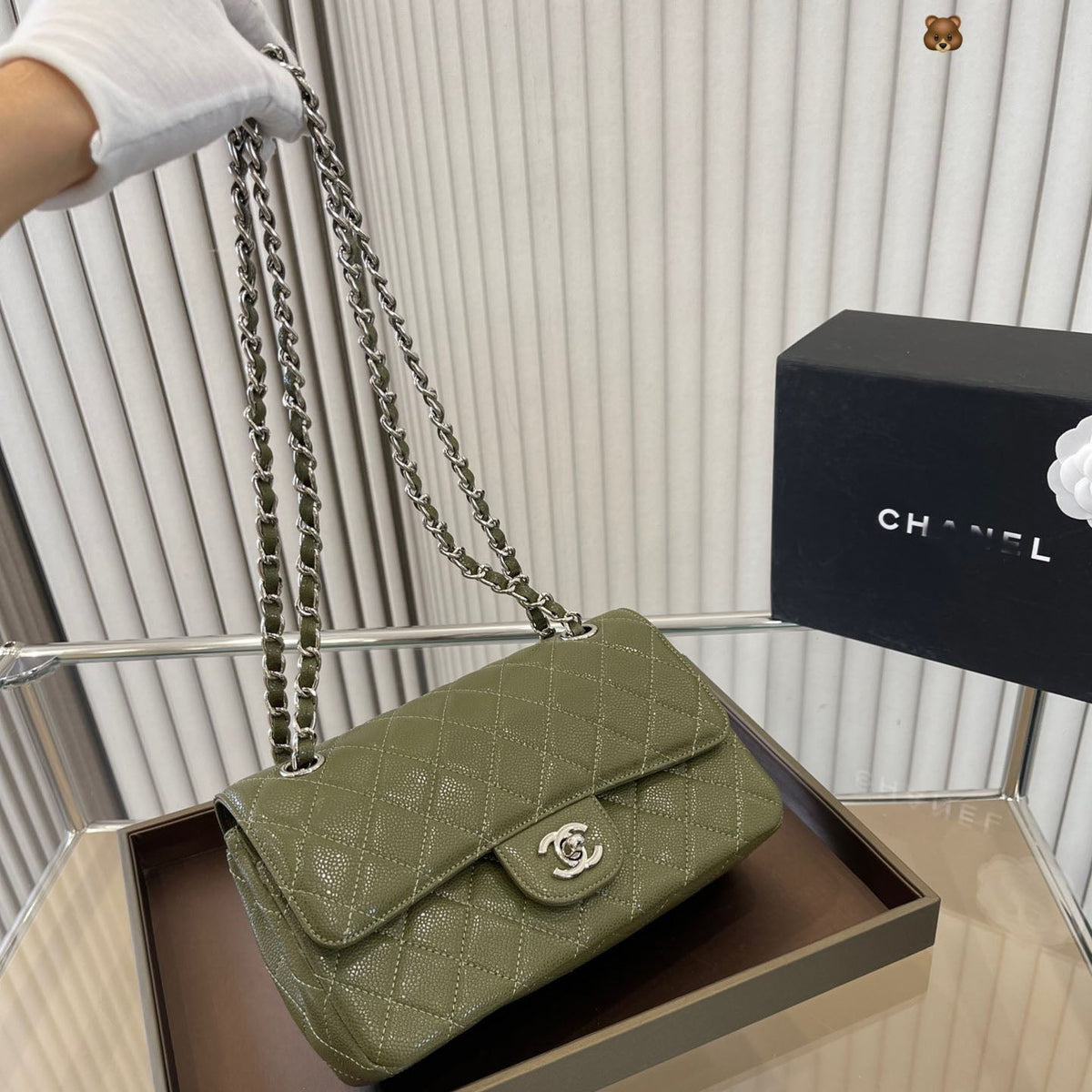 Six Color Classic Flap Chain Bag WLFBG23021716