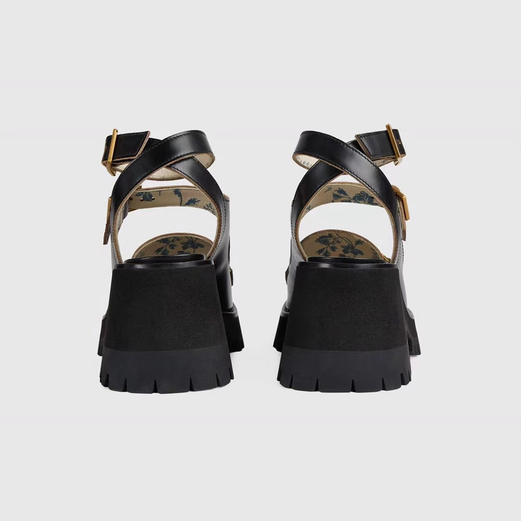G Horsebit platform sandals 1824061308