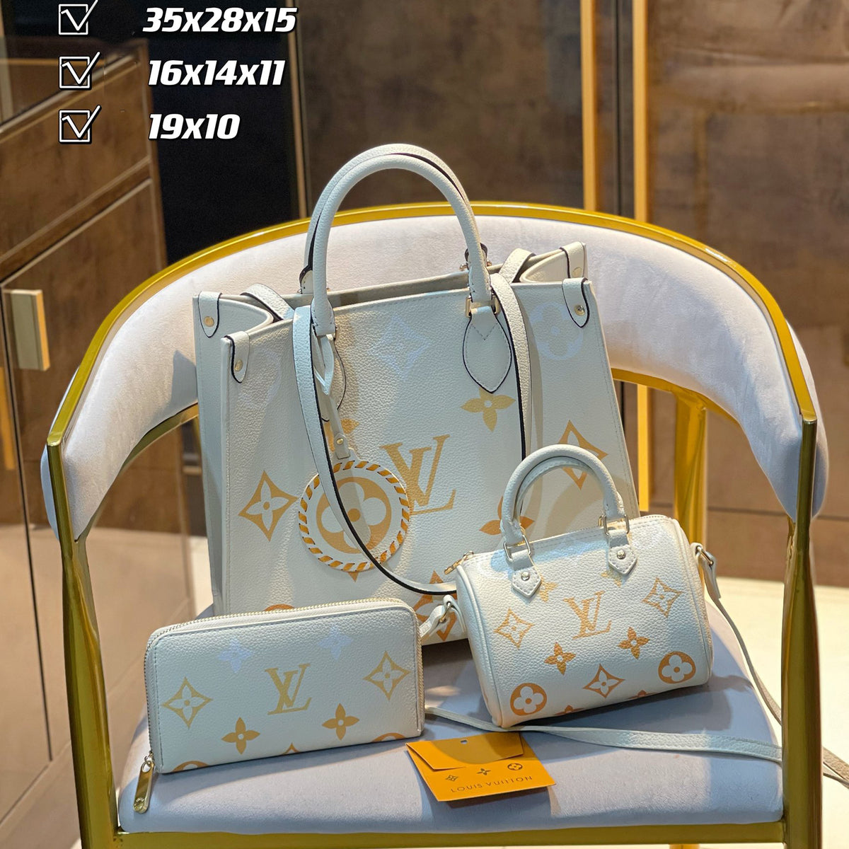 New fashion design style all-match three-piece bag XC7040708