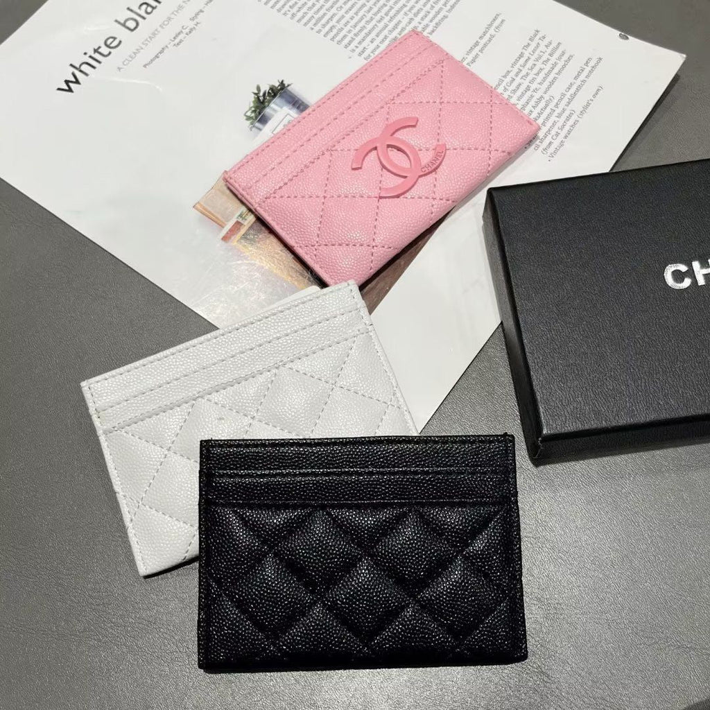 Pink Leather C Logo Women's fashion Cards holder bagsPD05202413102