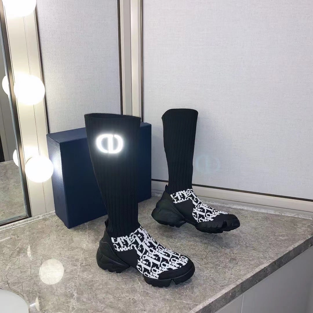 Women's Long Sock Sneaker Boots
