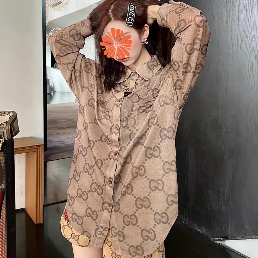New fashionable printed casual shirt 1024080121
