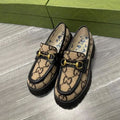 Leather Lug Sole Horsebit Loafer PD0223081507