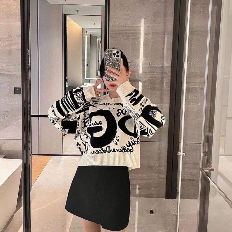 New Knitwear Pullover Base Shirt All-match Fashion Round Neck Outer Wear 1024030807