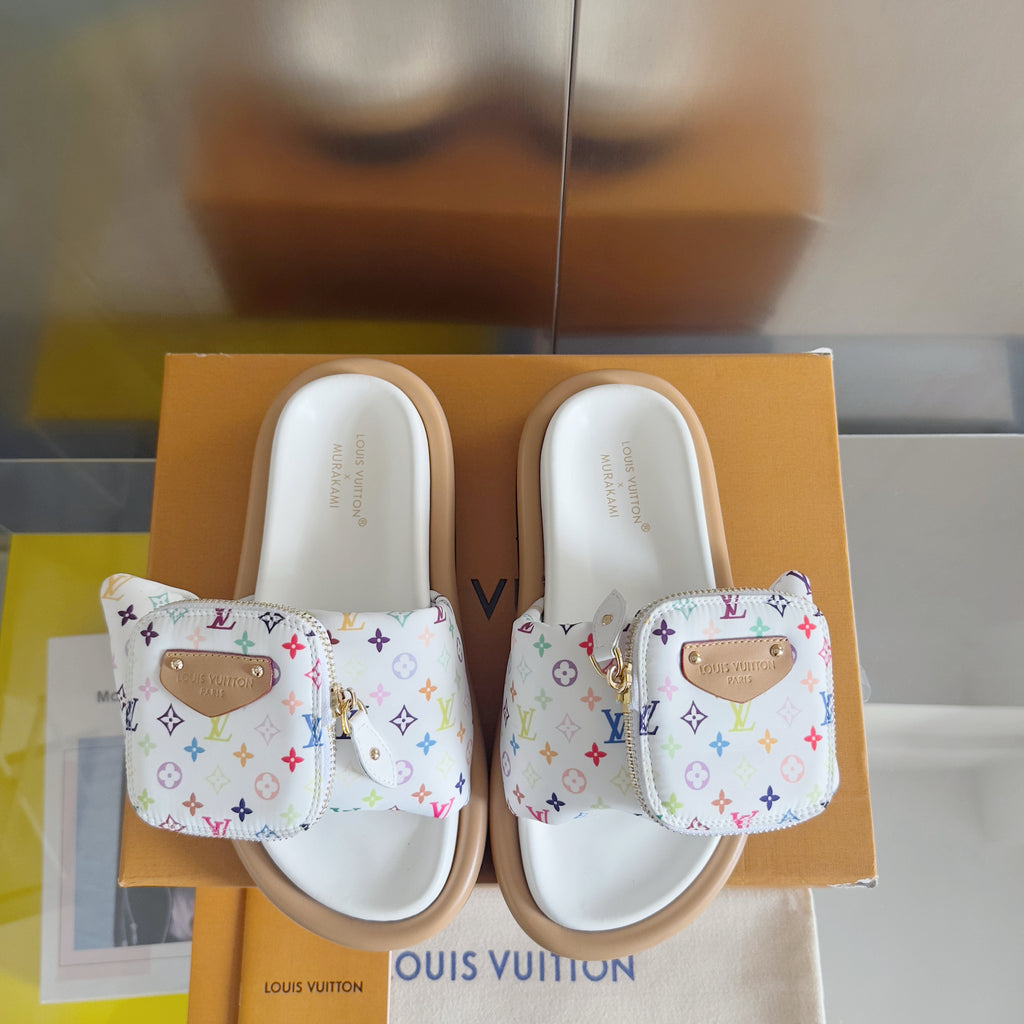 L Velcro Wallet Flat Sandals 0725021904