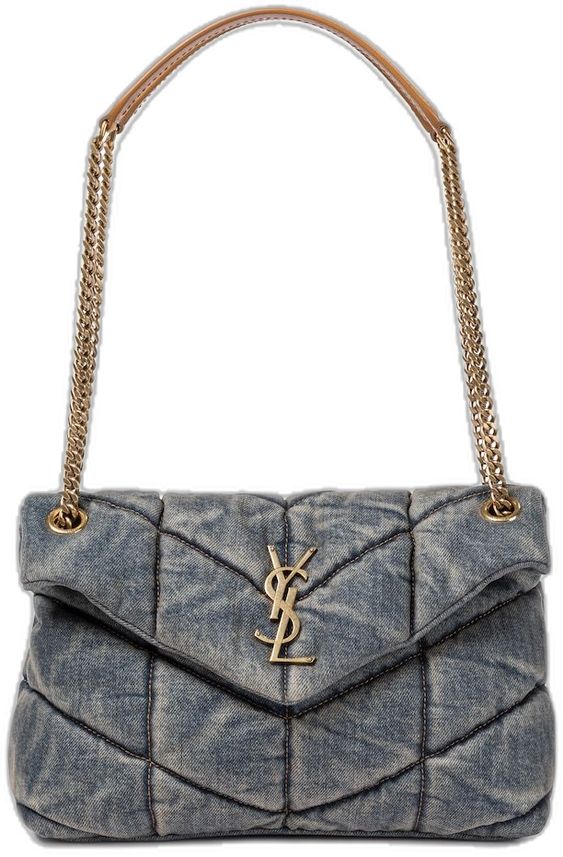 Women's denim chain bag  9000918004