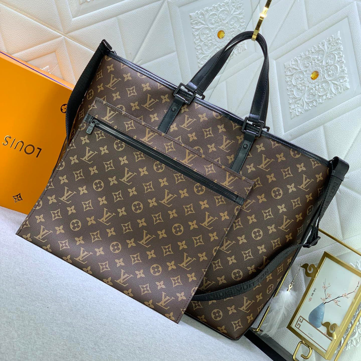 Luxury Classic Old Flower Handbag 1025070101