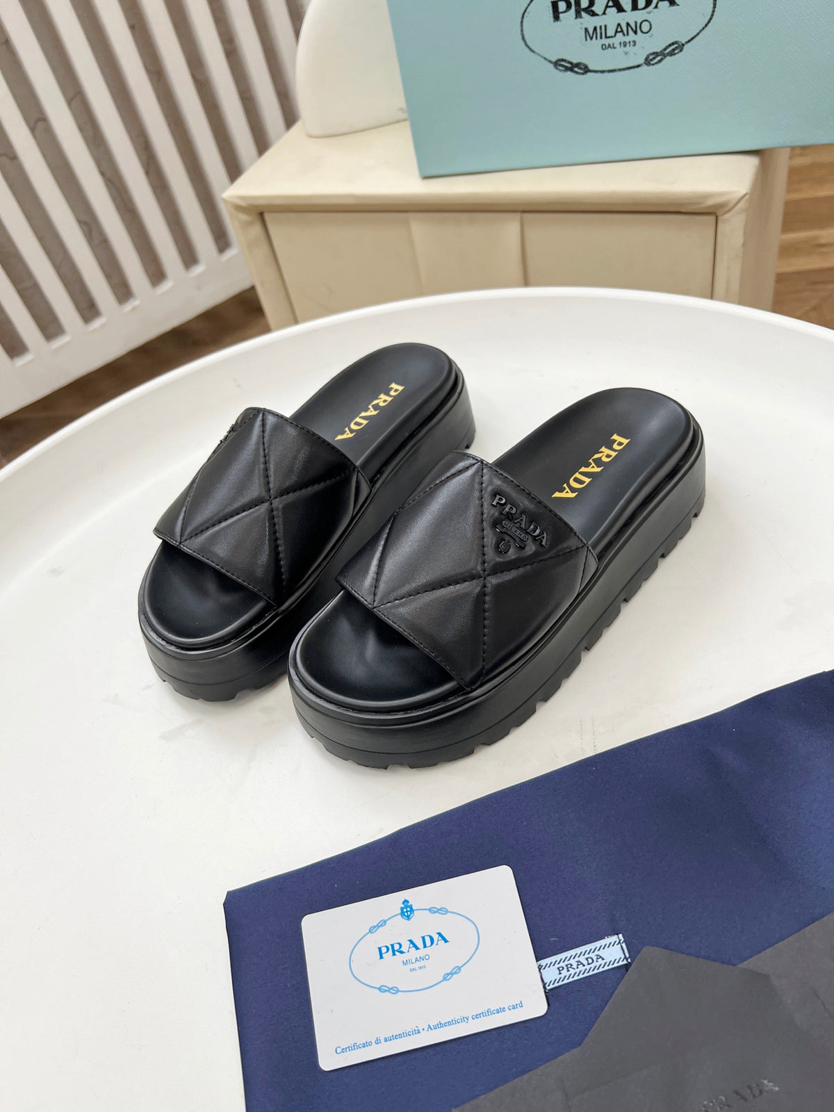 P new beach thick-soled slippers 0725061615
