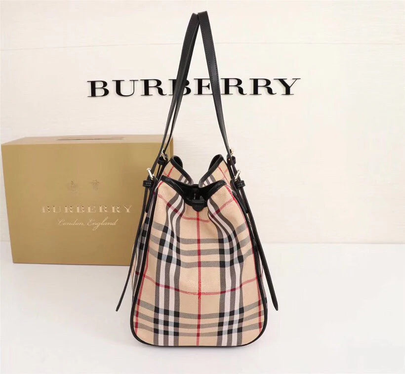 Luxury and fashionable plaid handbag　1024062411