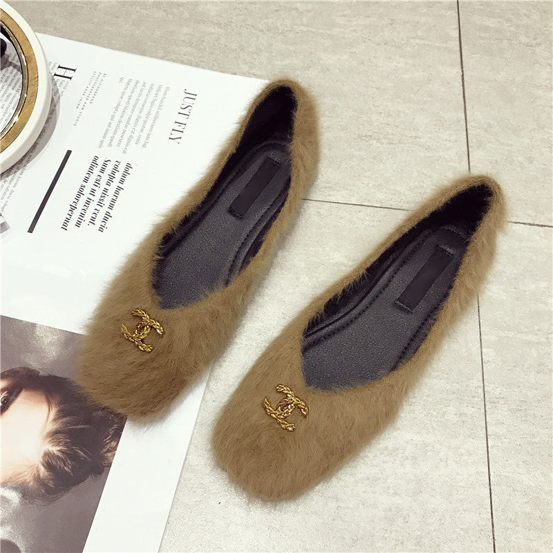 Fashionable and versatile flat sole shoes PF10050806