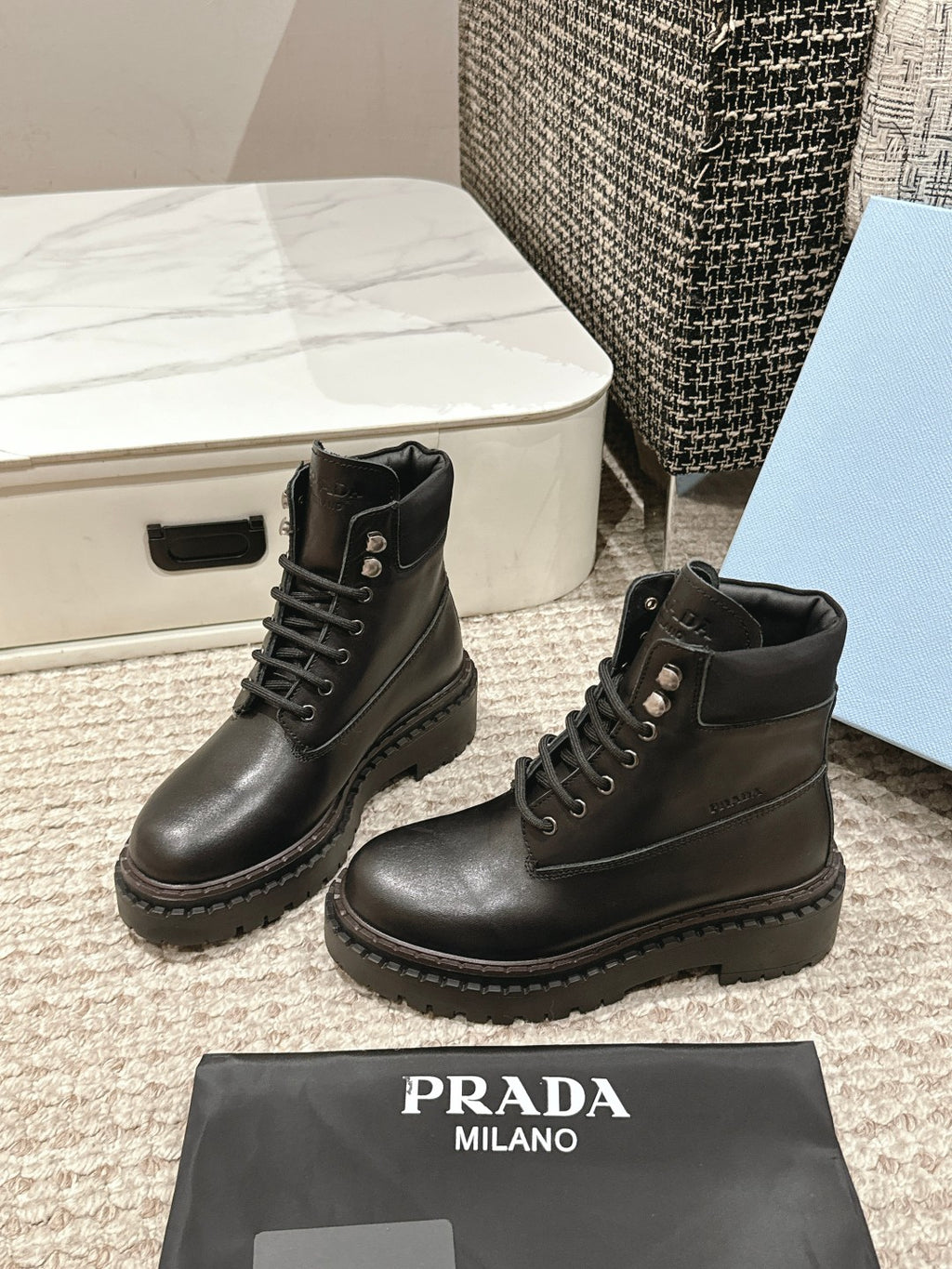 P retro color polished martin boots 0724111206
