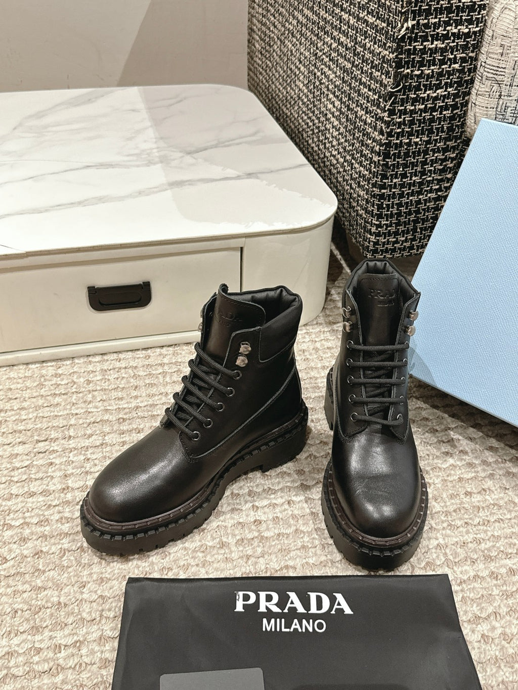 P retro color polished martin boots 0724111206