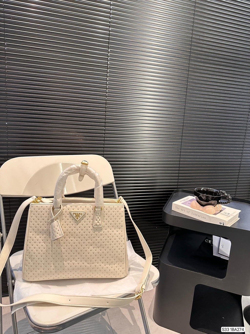 P stylish rivet killer tote bag 0724101412