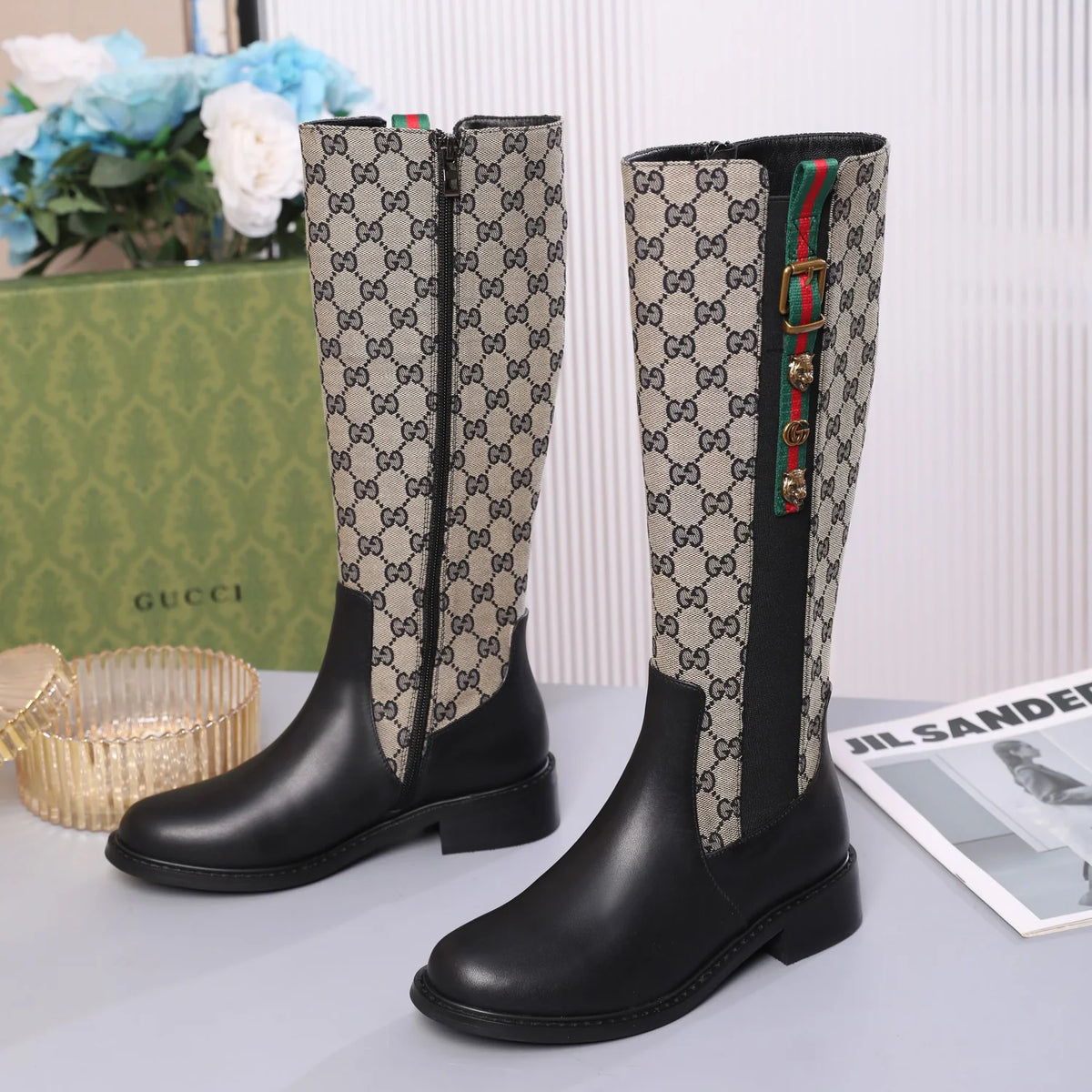 Classic Versatile Knee-High Boots 1025101004