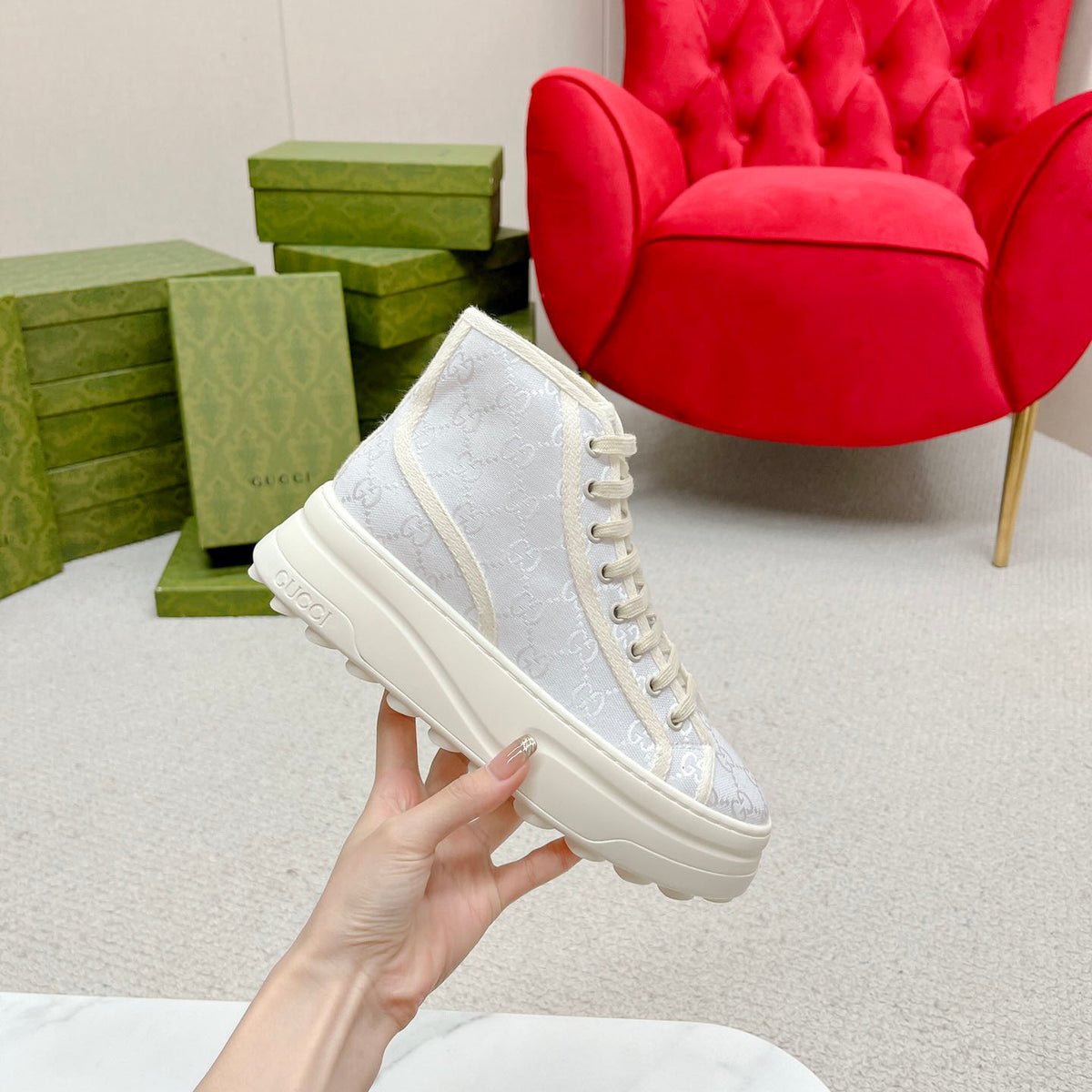 printed platform high tops XC0723041722