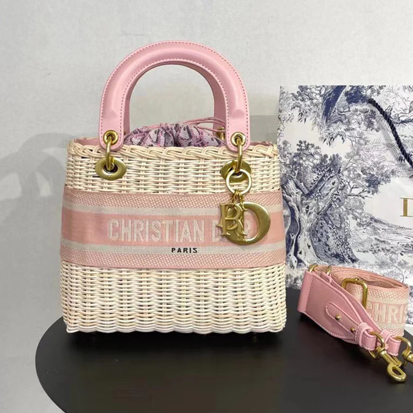 Fashion woven vegetable basket shoulder bag 1024080219