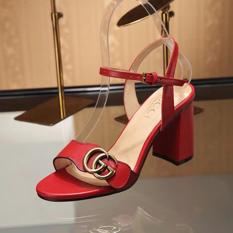 simple all-match high-heeled sandals 03061