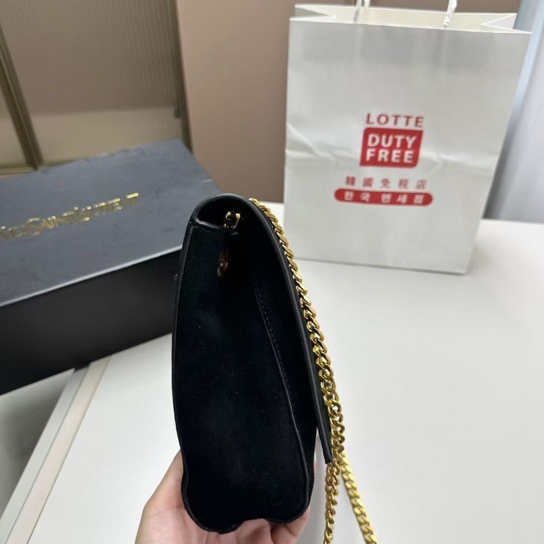 Suede women's double-sided armpit chain bag 9000929002