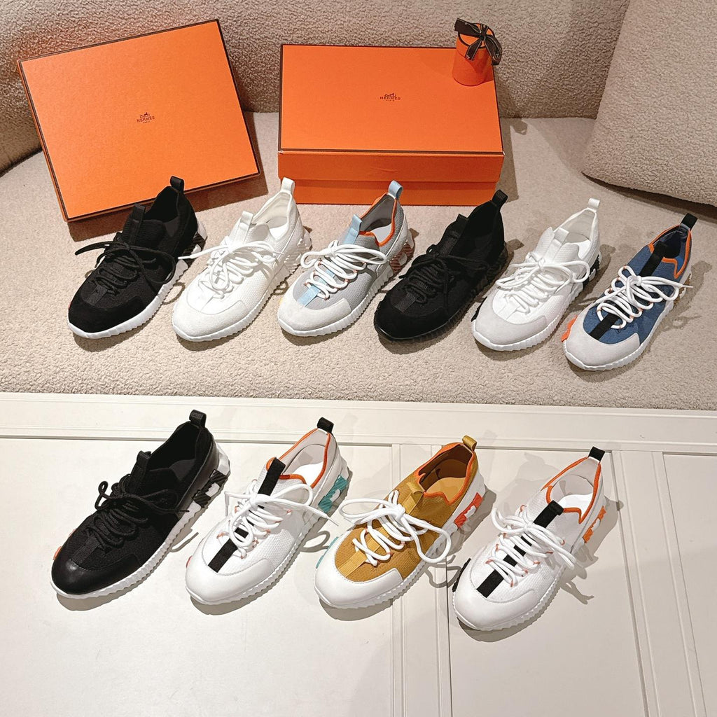 H Classic Couple Style Fly Knit Casual Sneakers 0726060802