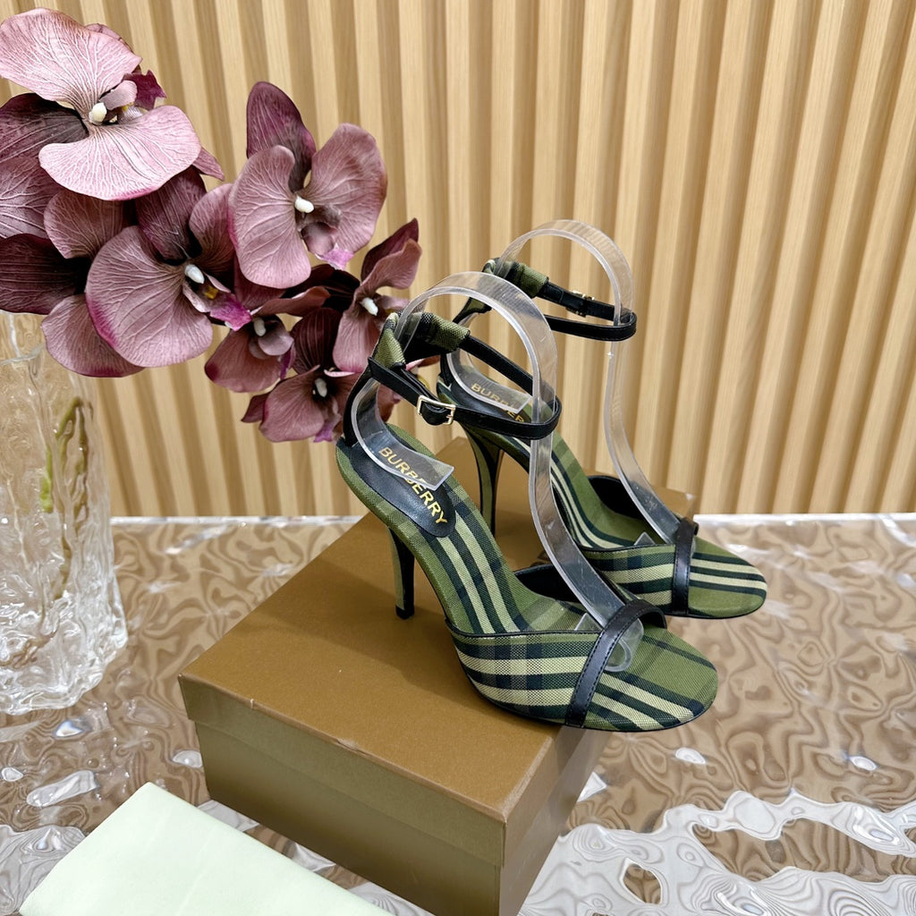 BBR classic striped high heels 0724051102