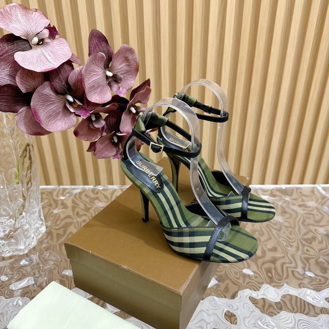 BBR classic striped high heels 0724051102