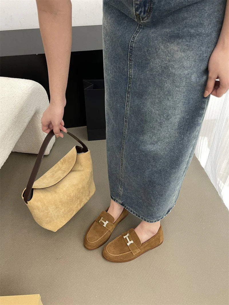 New Fashion Casual Flat Round Toe Loafers 1024042917