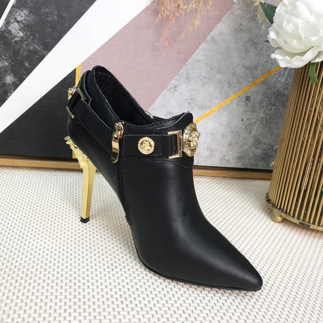 VS Fashionable high-heeled bare boots 0725091201