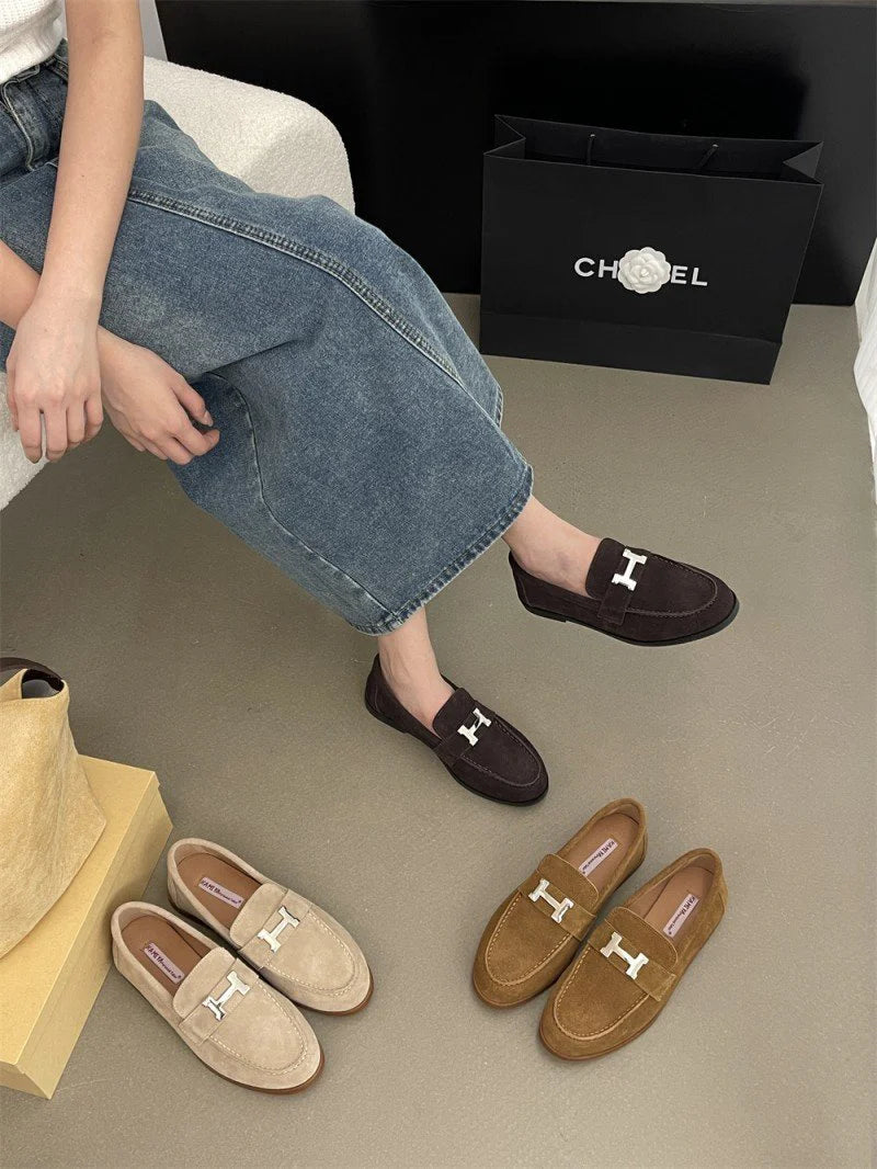 New Fashion Casual Flat Round Toe Loafers 1024042917
