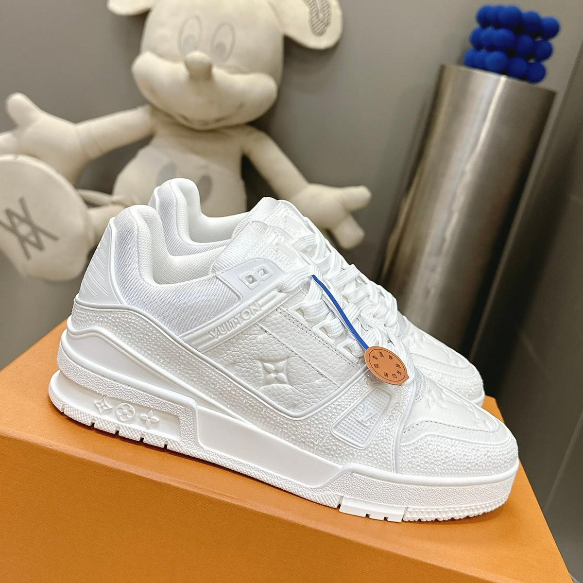 L trainer fashion diamond sneakers 0725032601