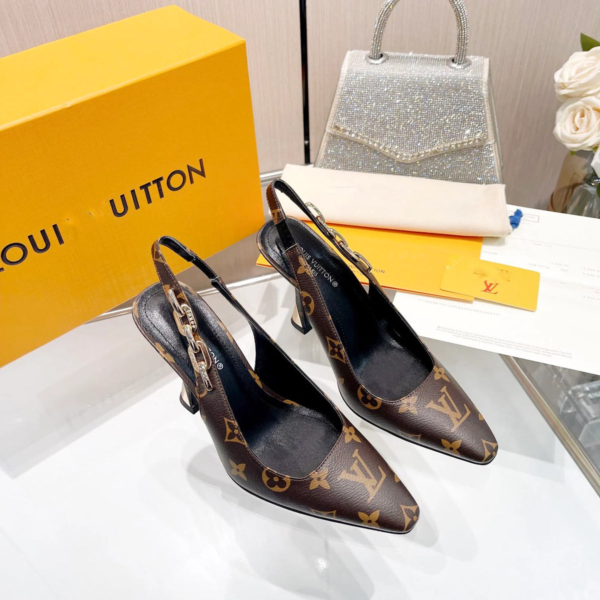 New Fashion Classic Floral V Logo Women's Shoea-XC05202411901