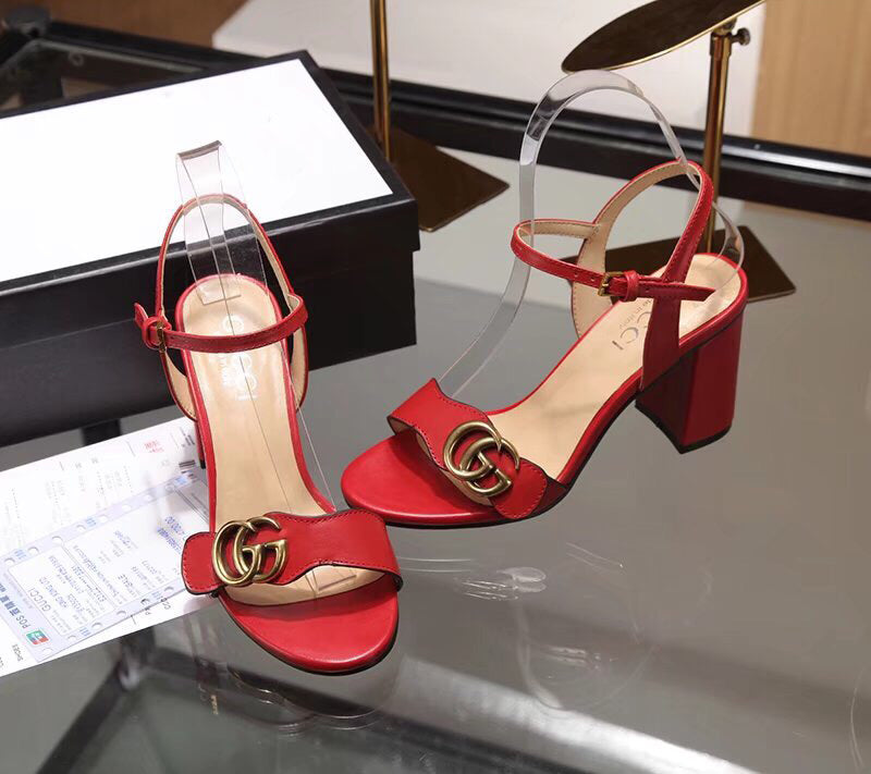 simple all-match high-heeled sandals 03061