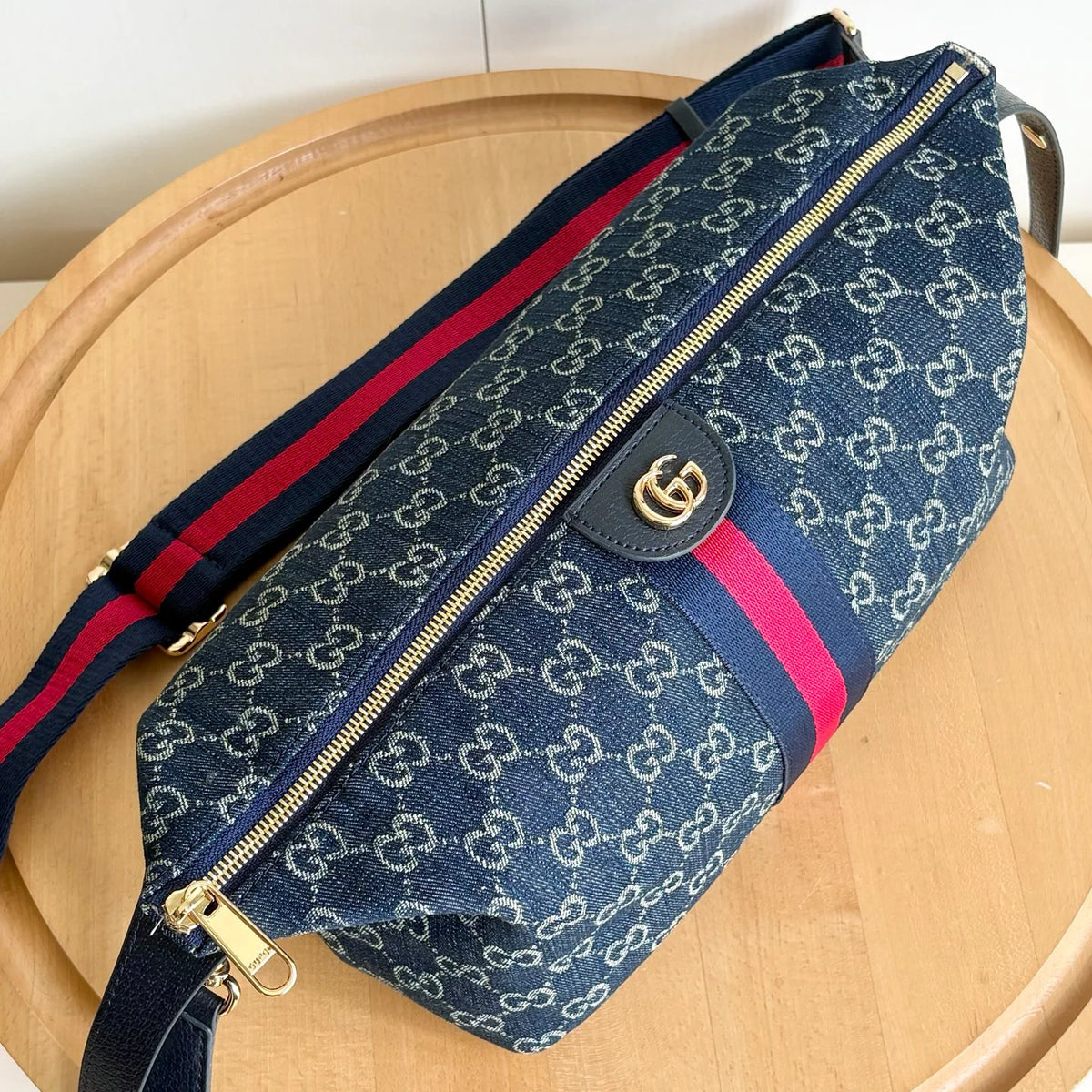 Classic Vintage Floral Denim Bag 1025101506