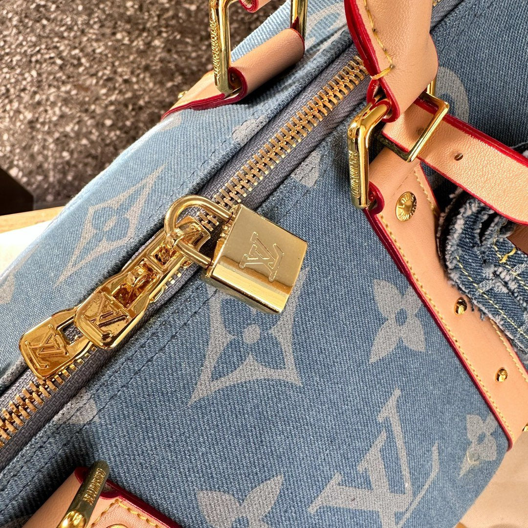 New Blue Handmade 40cm Fashion Travel BagsXC05202413001