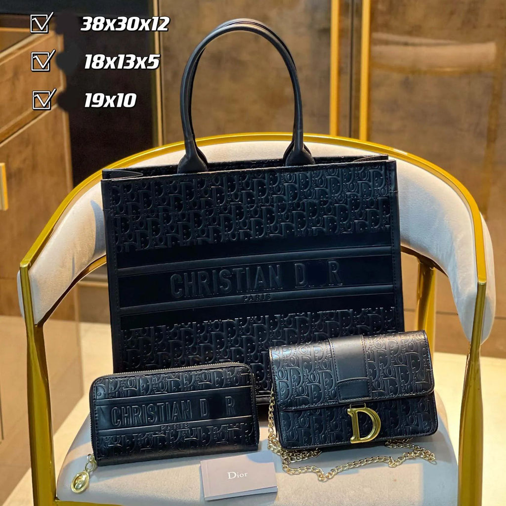 New fashion design style all-match three-piece bag 188