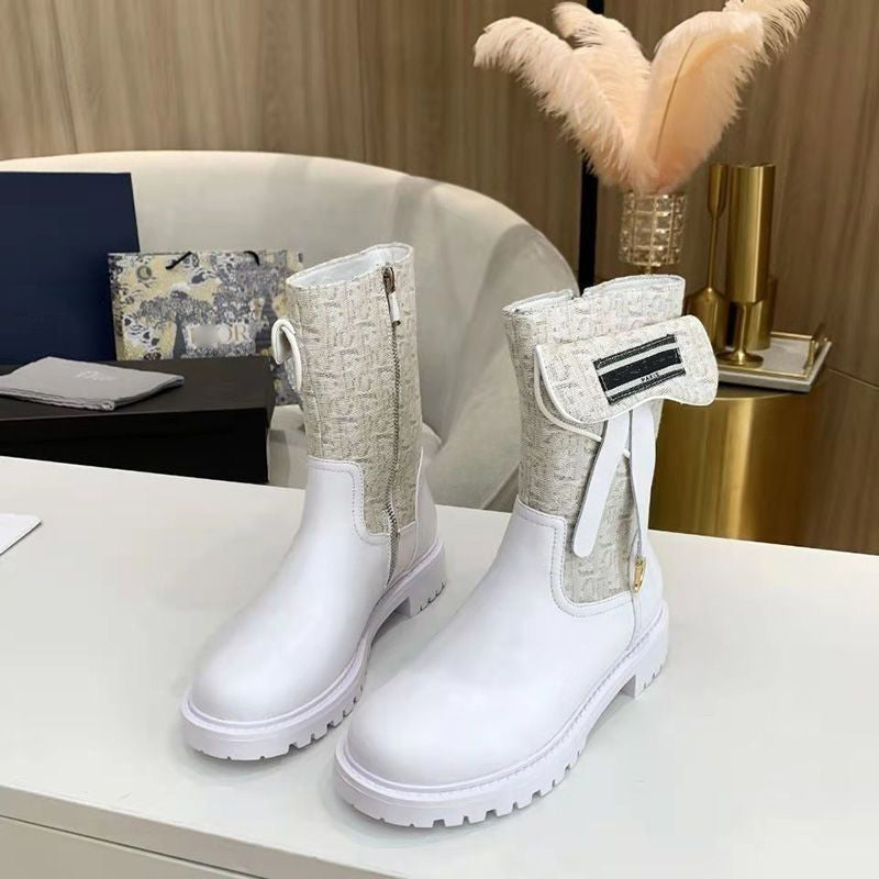 Fashion new chunky heel boots PD1023082909