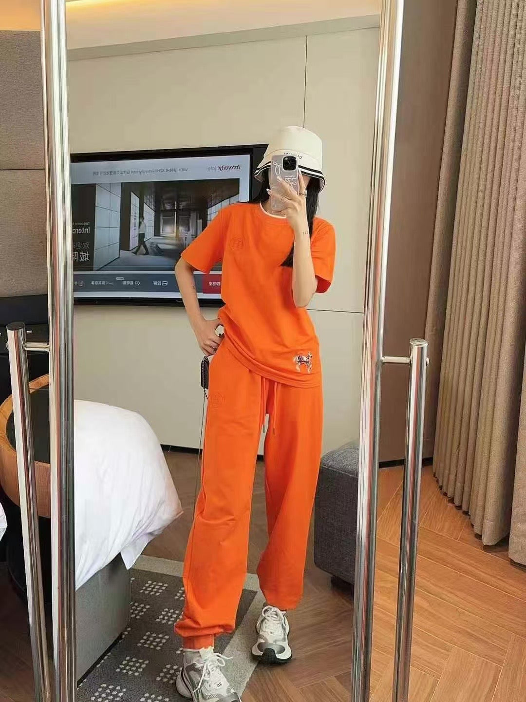 H Fashion Summer Short Sleeve Suit 0725052010