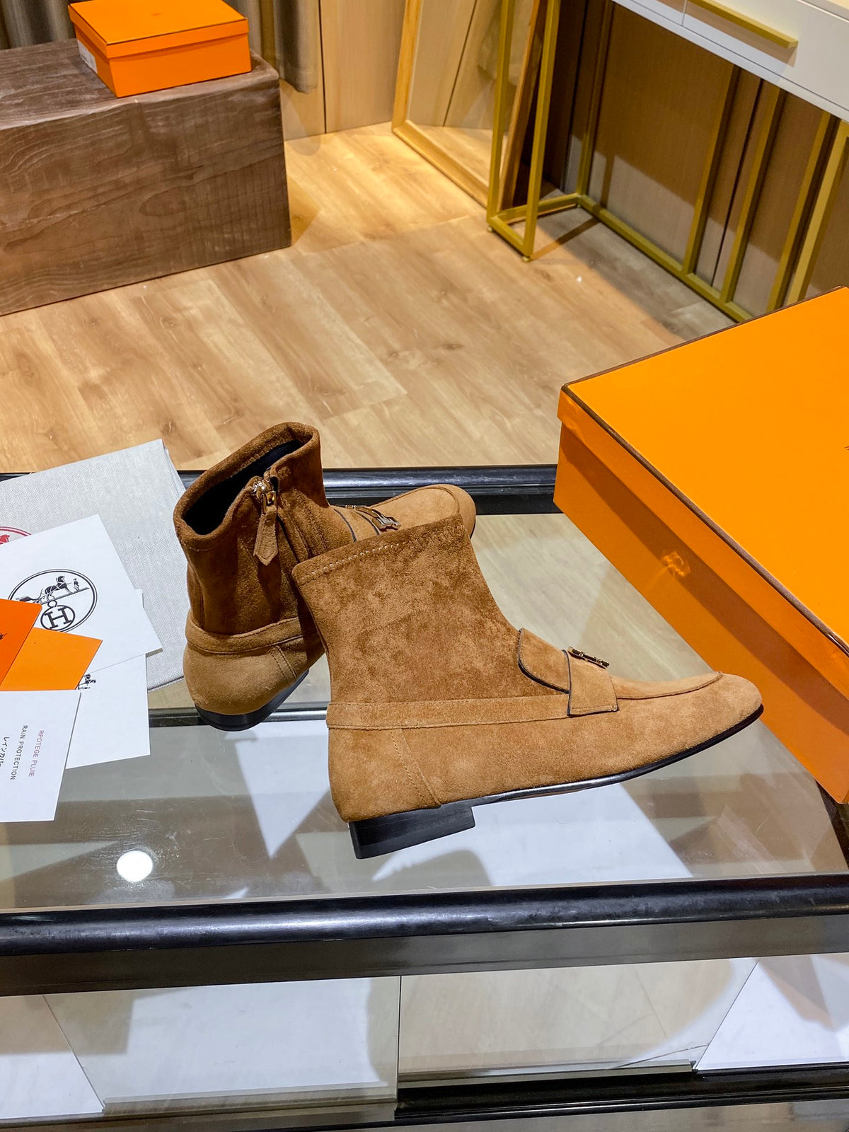 HH Fashion Suede Ankle Boots 0724110505