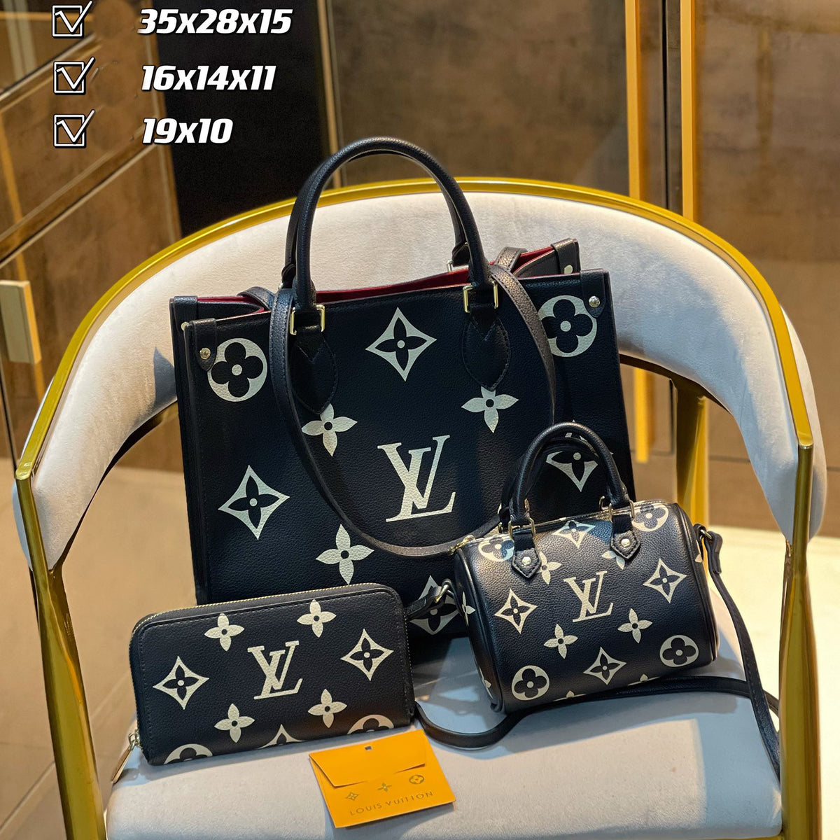 New fashion design style all-match three-piece bag XC7040707