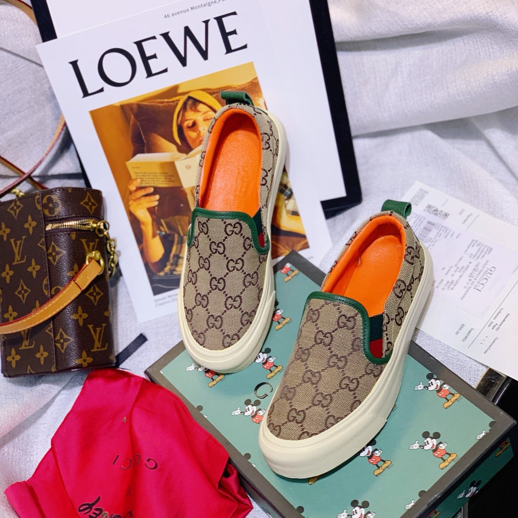 G24ss new fashion ladies printed loafers 0724073103
