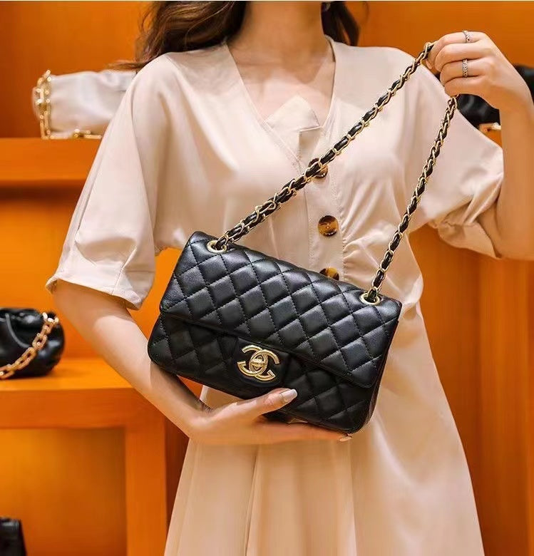 RHOMBUS CHAIN BAGWOMEN'S FASHION VERSATILELARGE CAPACITY SHOULDERMESSENGER BAG