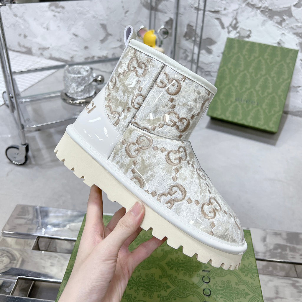 G fashion winter women's PVC electroplated snow boots XC0723110304