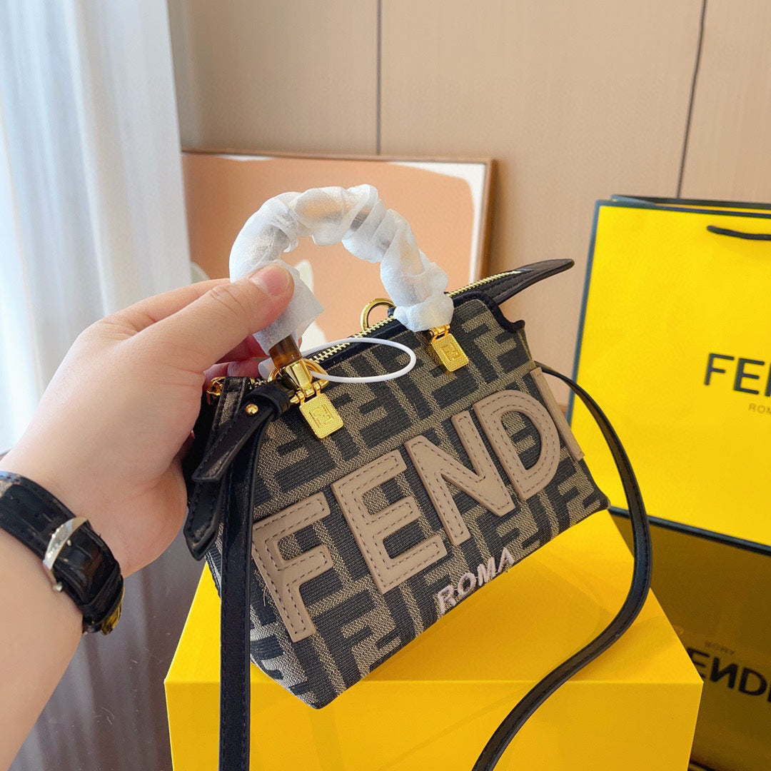Mini portable zipper Boston bag 1824040207