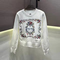 New Fashion Women DIO Crew Neck Knit Sweater PD1326091803